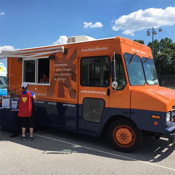 SevaTruck Donate Free Meal Service Truck small